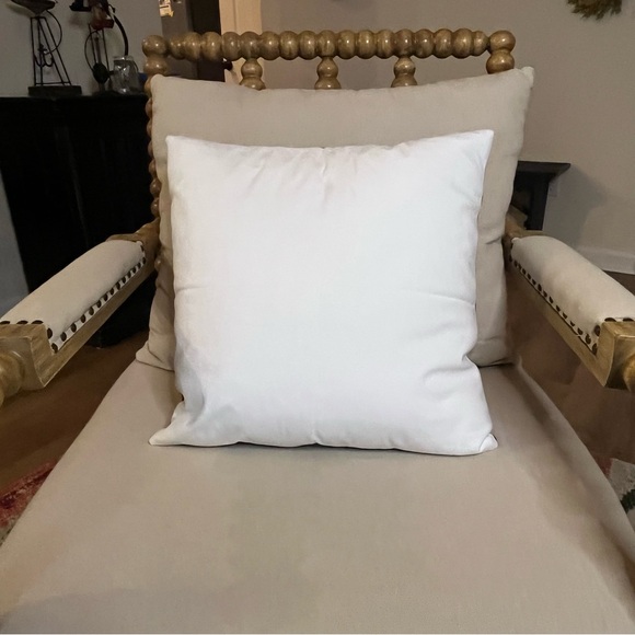 Cozy Dozing Kitty Print Pillow Case, 18x18” Sq., Neutral, Earthy Colors - Picture 3 of 5